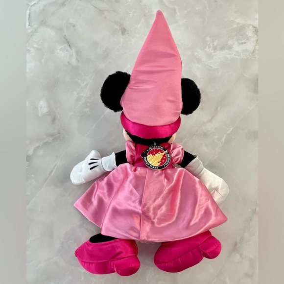 Authentic Original Disney Parks Minnie Mouse Pink Princess  Plush Toy Doll - Picture 5 of 10